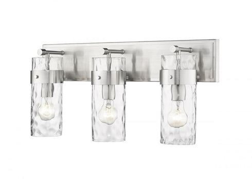 Z-Lite Fontaine 3 Light Vanity in Brushed Nickel Finish Model: 3035-3V-BN