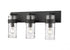 Z-Lite Fontaine 3 Light Vanity in Brushed Nickel Finish Model: 3035-3V-BN