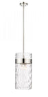 Z-Lite Fontaine 4 Light Pendant in Brushed Nickel Finish Model: 3035P12-BN