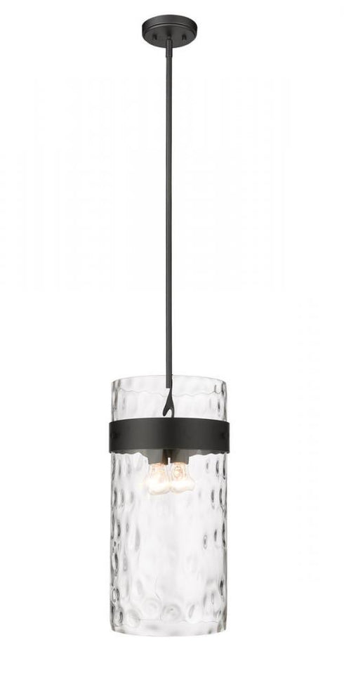 Z-Lite Fontaine 4 Light Pendant in Brushed Nickel Finish Model: 3035P12-BN