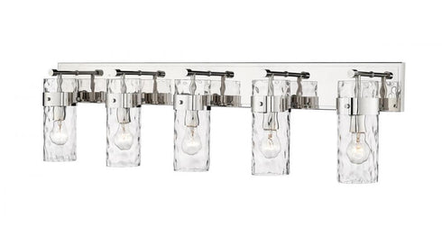 Z-Lite Fontaine 5 Light Vanity in Brushed Nickel Finish Model: 3035-5V-BN