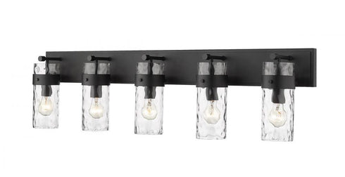 Z-Lite Fontaine 5 Light Vanity in Brushed Nickel Finish Model: 3035-5V-BN