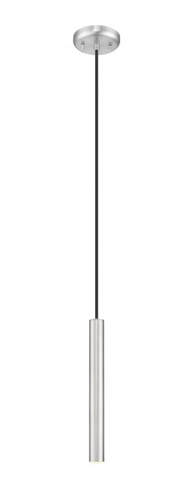 Z-Lite Forest 1 LightPendant in Brushed Nickel Finish Model: 919MP12-BN-LED