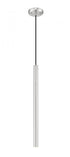 Z-Lite Forest 1 LightPendant in Brushed Nickel Finish Model: 919MP24-BN-LED