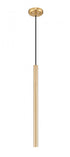 Z-Lite Forest 1 LightPendant in Brushed Nickel Finish Model: 919MP24-BN-LED