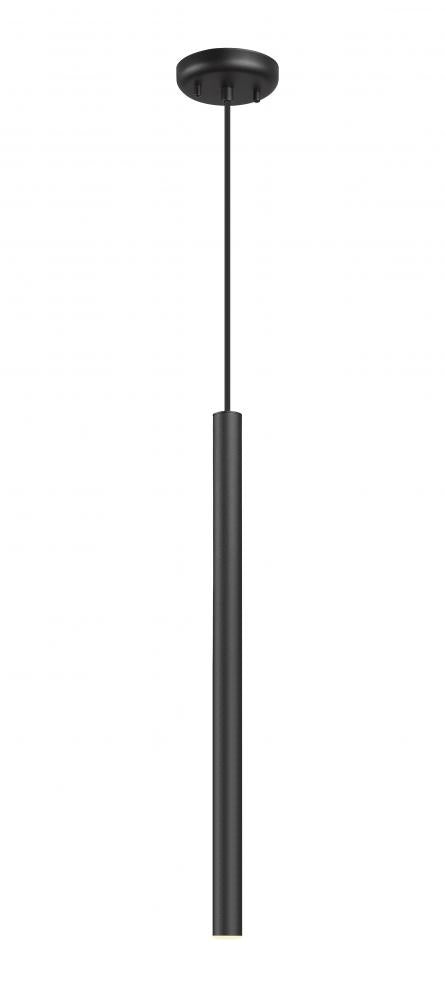 Z-Lite Forest 1 LightPendant in Brushed Nickel Finish Model: 919MP24-BN-LED