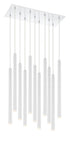 Z-Lite Forest 11 Light Chandelier in Chrome Finish Model: 917MP24-BN-LED-11LCH