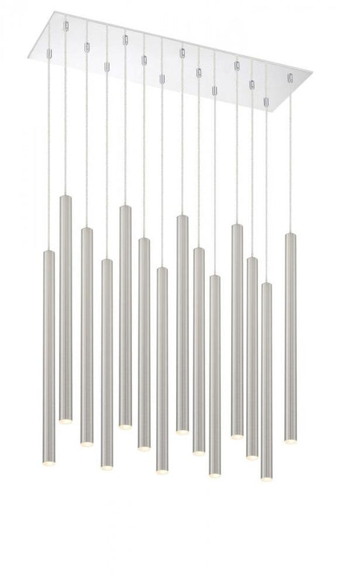 Z-Lite Forest 14 Light Chandelier in Chrome Finish Model: 917MP24-BN-LED-14LCH