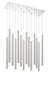 Z-Lite Forest 14 Light Chandelier in Chrome Finish Model: 917MP24-BN-LED-14LCH