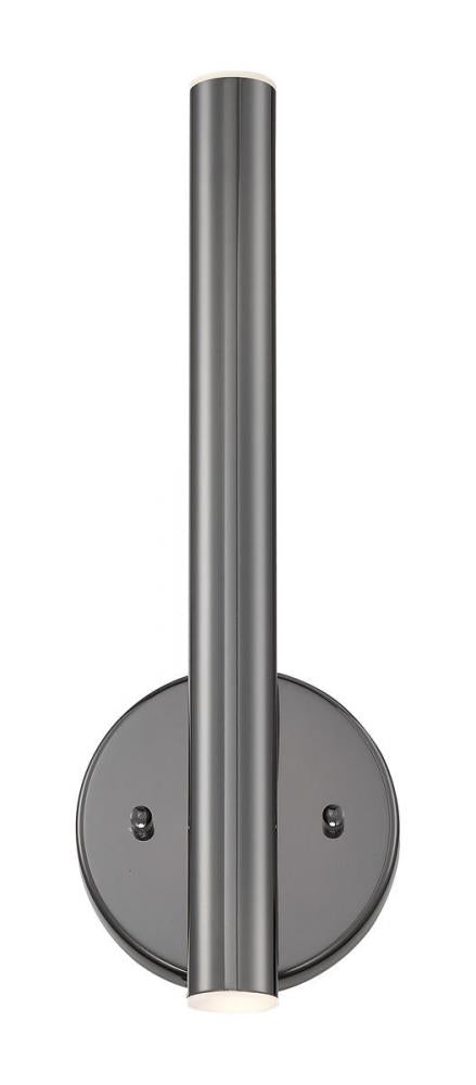 Z-Lite Forest 2 Light Wall Sconce in Brushed Nickel Finish Model: 917S-BN-LED