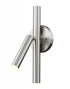 Z-Lite Forest 3 Light Wall Sconce in Brushed Nickel Finish Model: 917-3S-BN-LED