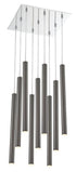Z-Lite Forest 9 Light Chandelier in Chrome Finish Model: 917MP24-BN-LED-9SCH