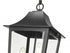 Z-Lite Gannon 3 Light Outdoor Chain Mount Ceiling Fixture in Black Finish Model: 5008CHB-BK