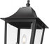 Z-Lite Gannon 3 Light Outdoor Post Mount Fixture in Black Finish Model: 5008PHBR-BK