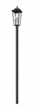 Z-Lite Gannon 3 Light Outdoor Post Mount Fixture in Black Finish Model: 5008PHXLR-5009P96-BK