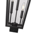 Z-Lite Gannon 3 Light Outdoor Post Mount Fixture in Black Finish Model: 5008PHXLS-BK