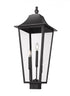 Z-Lite Gannon 3 Light Outdoor Post Mount Fixture in Black Finish Model: 5008PHXLS-BK