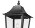 Z-Lite Gannon 3 Light Outdoor Post Mounted Fixture in Black Finish Model: 5008PHBR-5011P-BK