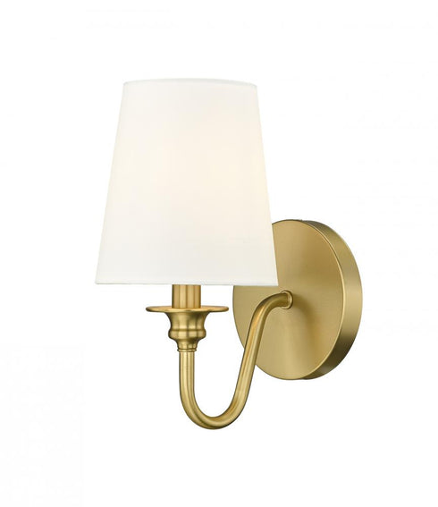 Z-Lite Gianna 1 Light Wall Sconce in Matte Black Finish Model: 7509-1S-MB