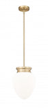 Z-Lite Gideon 1 Light Pendant in Brushed Nickel Finish Model: 1945P9-BN