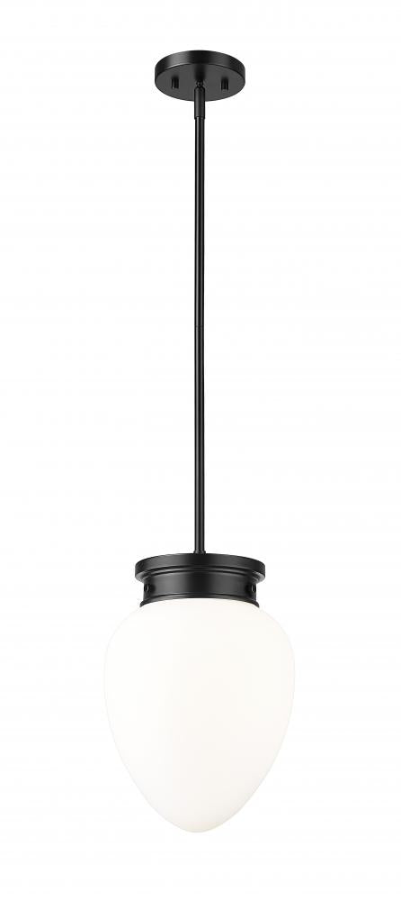 Z-Lite Gideon 1 Light Pendant in Brushed Nickel Finish Model: 1945P9-BN
