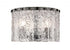 Z-Lite Glacier 3 Light Flush Mount in Matte Black Finish Model: 1943F12-MB