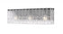 Z-Lite Glacier 3 Light Vanity in Brushed Nickel Finish Model: 1943-3V-BN