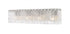 Z-Lite Glacier 4 Light Vanity in Brushed Nickel Finish Model: 1943-4V-BN