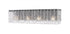 Z-Lite Glacier 4 Light Vanity in Brushed Nickel Finish Model: 1943-4V-BN