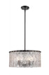 Z-Lite Glacier 5 Light Pendant in Matte Black Finish Model: 1943P18-MB
