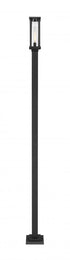 Z-Lite Glenwood 1 Light Outdoor Post Mounted Fixture in Black Finish Model: 586PHMS-536P-BK