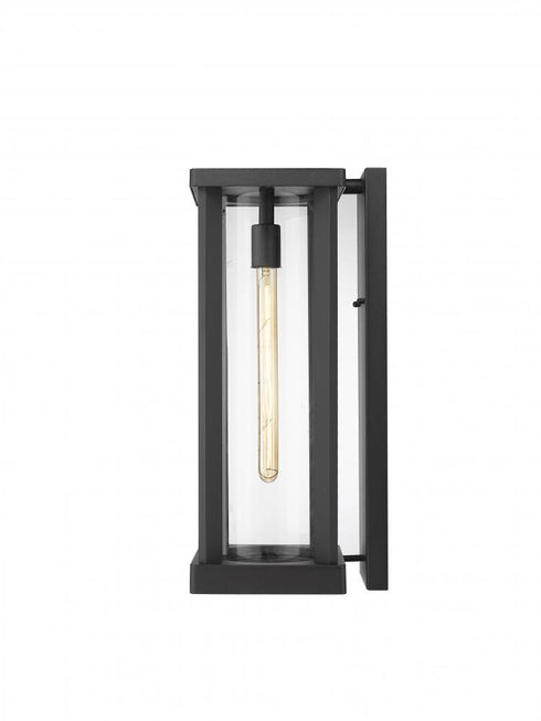 Z-Lite Glenwood 1 Light Outdoor Wall Light in Black Finish Model: 586B-BK