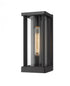 Z-Lite Glenwood 1 Light Outdoor Wall Light in Black Finish Model: 586S-BK