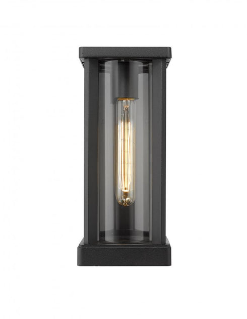 Z-Lite Glenwood 1 Light Outdoor Wall Light in Black Finish Model: 586S-BK