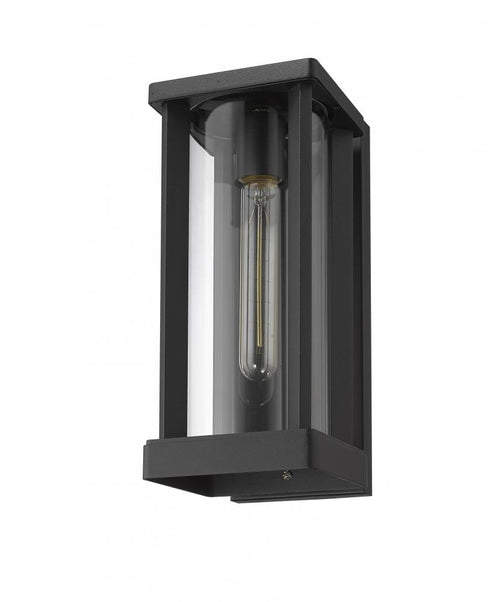 Z-Lite Glenwood 1 Light Outdoor Wall Light in Black Finish Model: 586S-BK
