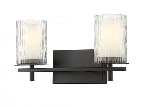 Z-Lite Grayson 2 Light Vanity in Brushed Nickel Finish Model: 1949-2V-BN