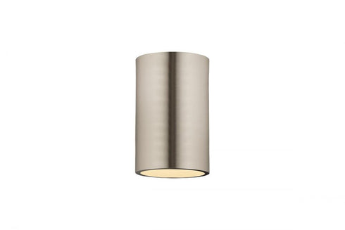 Z-Lite Harley 1 Light Flush Mount in Brushed Nickel Finish Model: 2302F1-BN