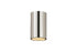 Z-Lite Harley 1 Light Flush Mount in Brushed Nickel Finish Model: 2302F1-BN