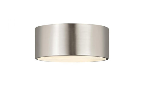 Z-Lite Harley 2 Light Flush Mount in Brushed Nickel Finish Model: 2302F2-BN