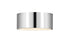 Z-Lite Harley 2 Light Flush Mount in Brushed Nickel Finish Model: 2302F2-BN