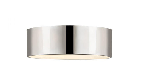 Z-Lite Harley 3 Light Flush Mount in Brushed Nickel Finish Model: 2302F3-BN