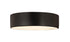 Z-Lite Harley 4 Light Flush Mount in Brushed Nickel Finish Model: 2302F4-BN