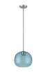 Z-Lite Harmony 1 Light Pendant in Brushed Nickel Finish Model: 487P10-BN