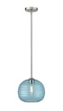 Z-Lite Harmony 1 Light Pendant in Brushed Nickel Finish Model: 487P10-BN