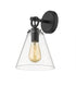 Z-Lite Harper 1 Light Wall Sconce in Brushed Nickel Finish Model: 806-1S-BN