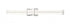 Z-Lite Harrison 1 Light Vanity in Brushed Nickel Finish Model: 1011-40W-BN-LED