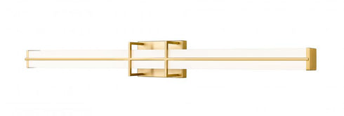 Z-Lite Harrison 1 Light Vanity in Brushed Nickel Finish Model: 1011-40W-BN-LED