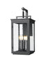 Z-Lite Hartwell 4 Light Outdoor Wall Light in Sand Black Finish Model: 5019B-BK