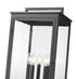 Z-Lite Hartwell 5 Light Outdoor Post Mounted Fixture in Sand Black Finish Model: 5019PHXLS-536P-BK