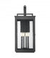 Z-Lite Hartwell 6 Light Outdoor Wall Light in Sand Black Finish Model: 5019XXL-BK